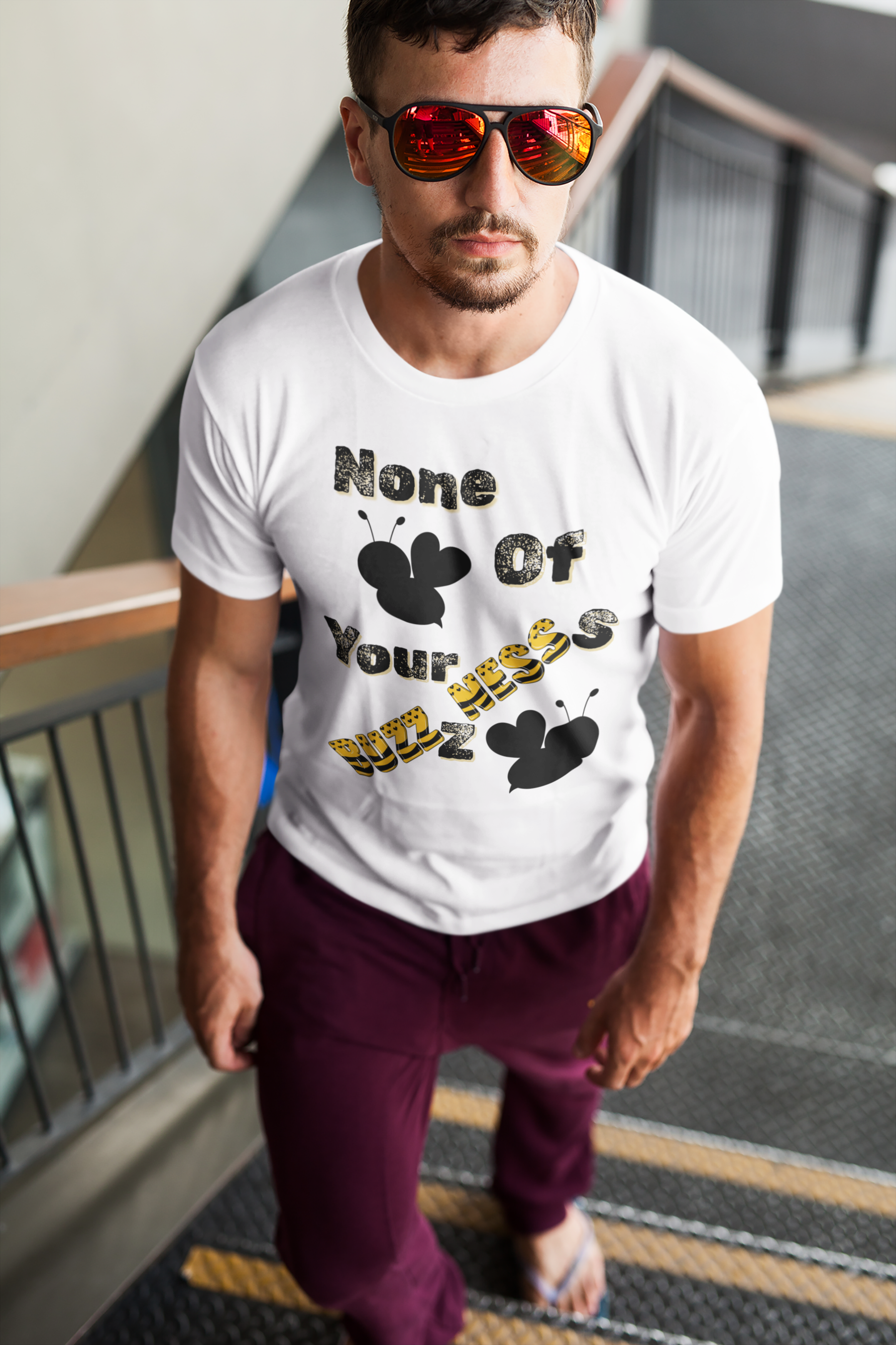 None Of Your Buzzness -Unisex Premium t-shirt